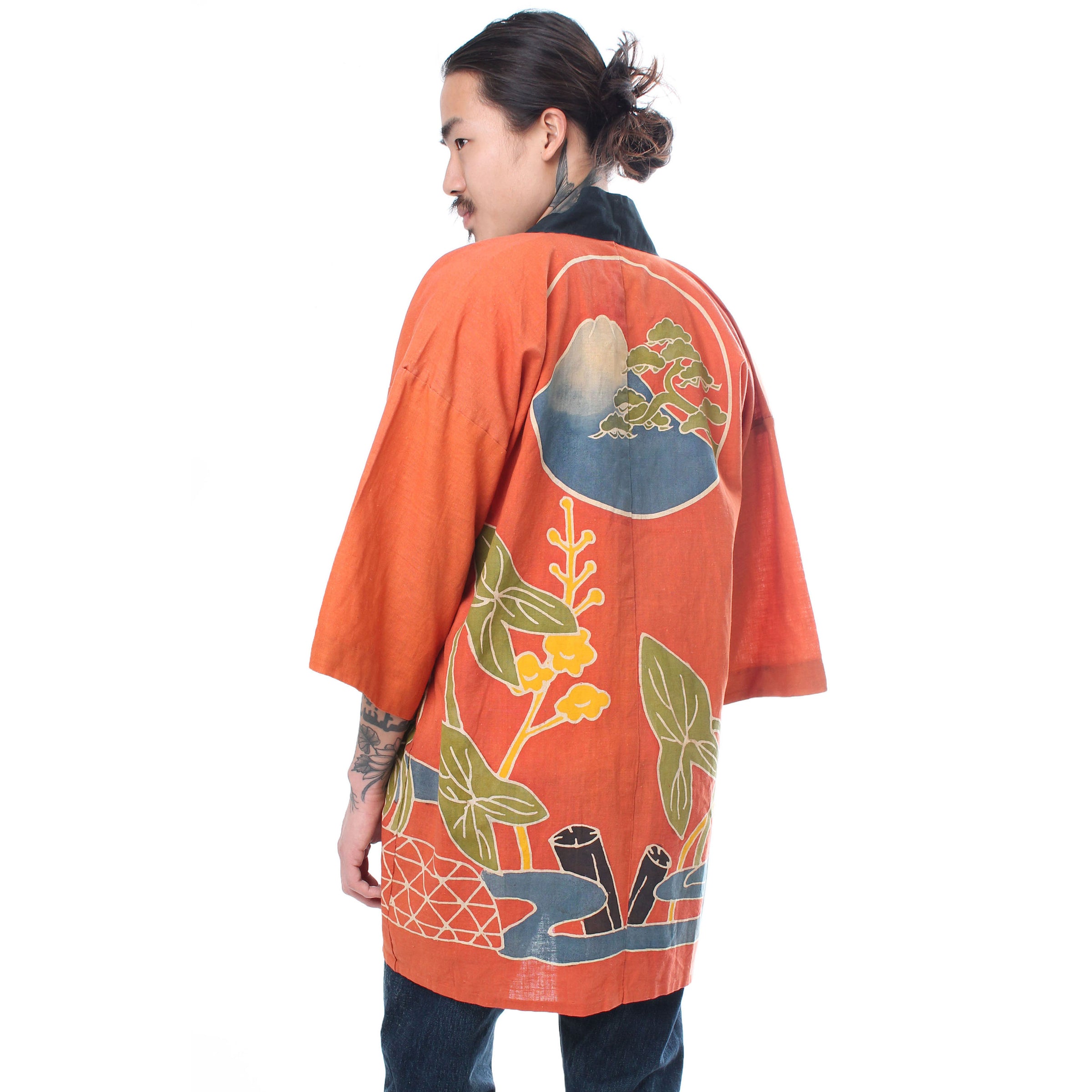 Happi Kimono, Japanese kimono, Japanese costume, Japanese