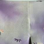 Lilac Floral Summer Silk Kimono